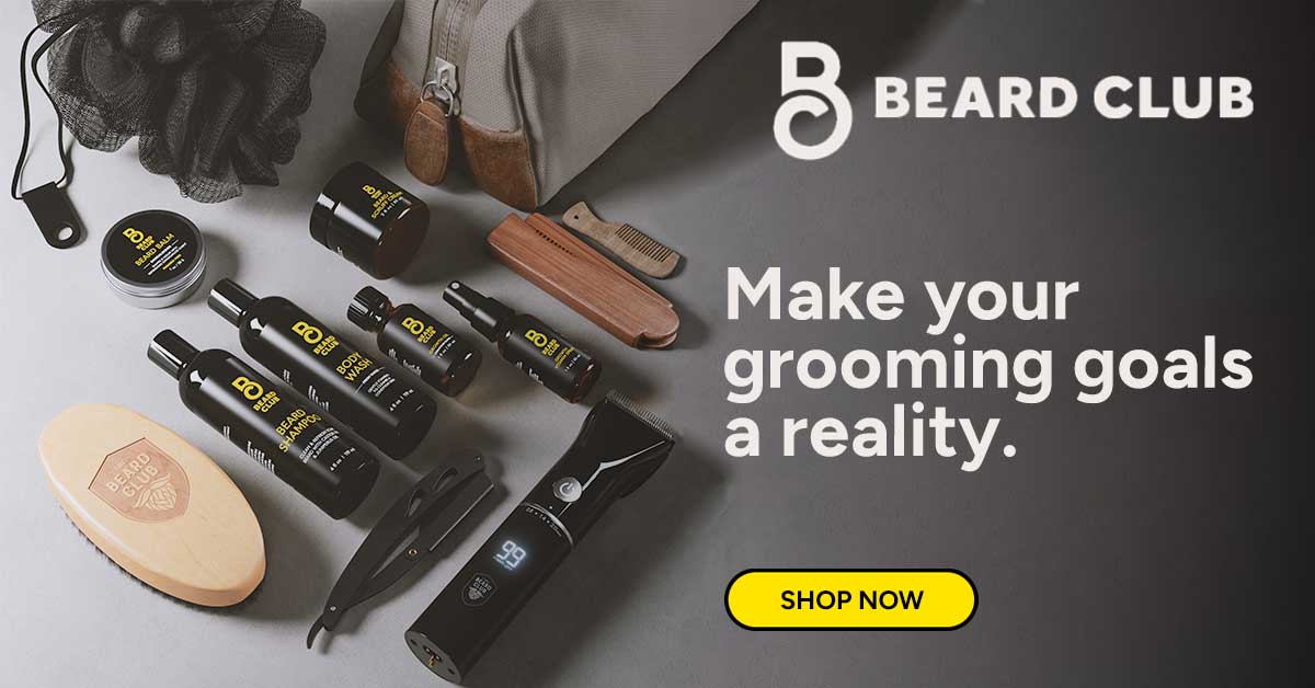 The beard club. Where your grooming goals become a reality. Shop now!